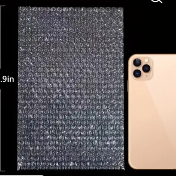 NWT - 15ct. 9x12, 8x10, 6x8 or 4x6 Transparent Bubble Bags $6 -$12 - Picture 3 of 12